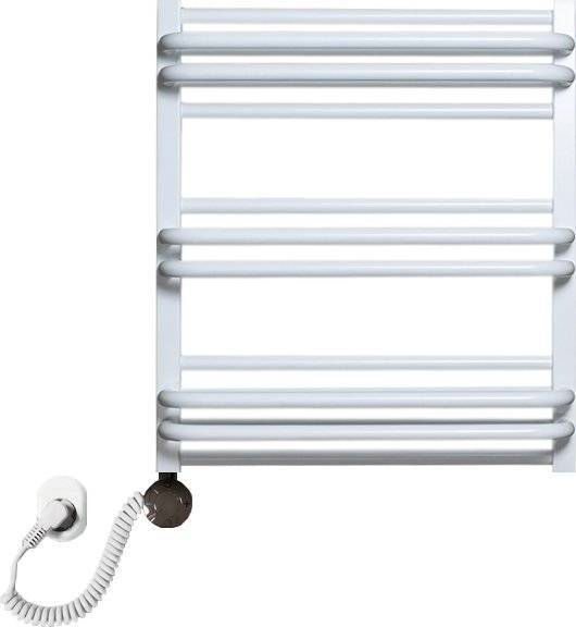 Полотенцесушитель электрический Luxrad Regular G Plus 064076 60х53 L, белый, терморегулятор selmo smart