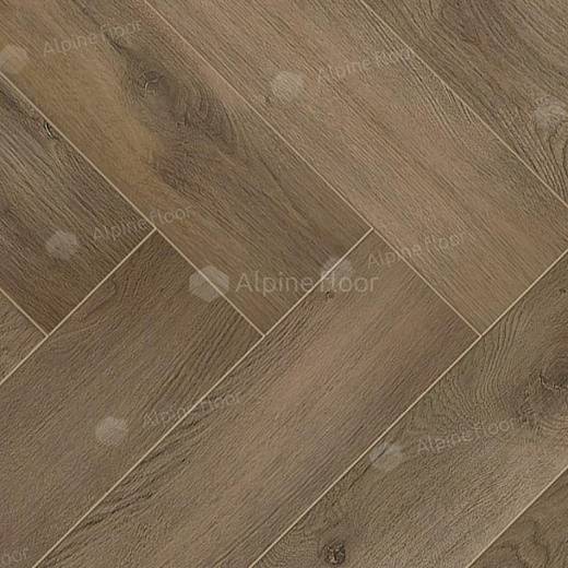 Ламинат Alpine Floor Herringbone 8 Pro 8/33 4V LF102-11 Дуб Анжу 606x101