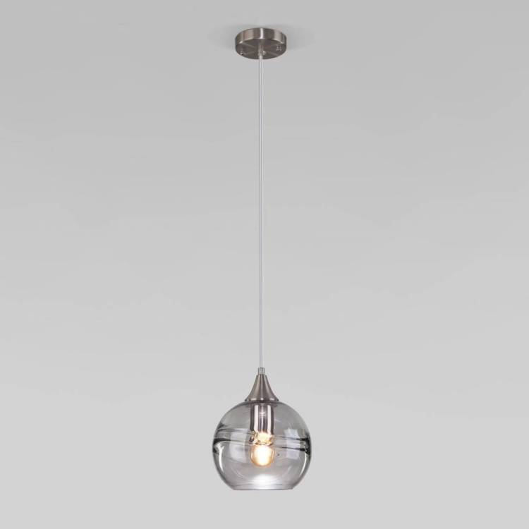 Подвесной светильник Eurosvet Lotus 50221/1 дымчатый