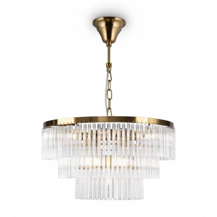 Подвесная люстра Maytoni Colonne MOD093PL-09BS Латунь