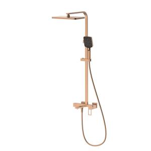 Душевая стойка DQ Dortmund DA1713733 брашированное розовое золото