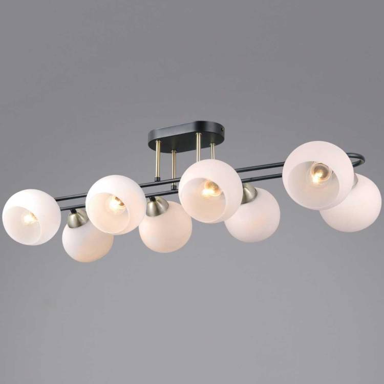 Потолочный светильник Illumico IL0790-8CSQ-25 BK AB TRENTO
