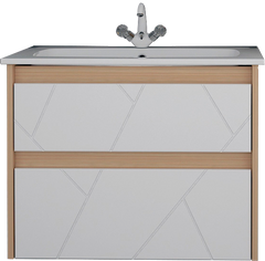 Тумба для комплекта ASB-Mebel Диана 75 белый глянец