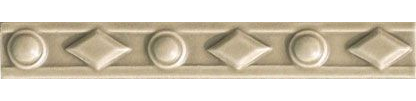 Бордюр Ceramiche Grazia Amarcord Dam88 Diamantato Tabacco M. 3x20
