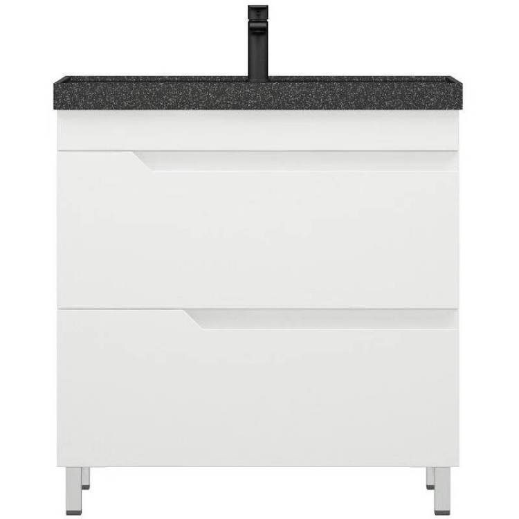 Тумба под раковину Corozo Юрма 80 Z2 SD-00001625 напольная, белый