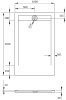 Поддон для душа Radaway Teos F 120x100 white, с сифоном фото 2