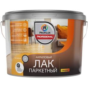 Лак паркетный акриловый Profilux Professional глянцевый 2.5 л