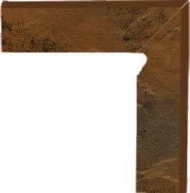 Плинтус Paradyz Semir Beige Cokol Ciety правый (B+A) 30x8.1