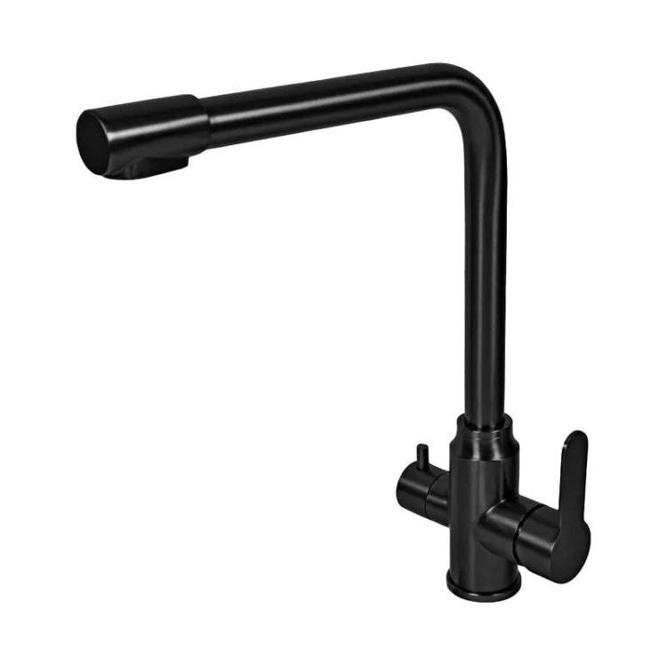 Смеситель для кухни BOND Smart B65-0488 под фильтр, черный матовый