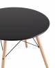 Стол обеденный Stool Group Eames DSW CHAD BLACK круглый черный 80x72 D=80 фото 5