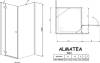 Душевой уголок Radaway Almatea KDJ 120x80 прозрачное стекло L фото 6
