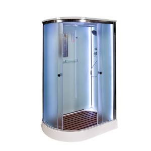 Душевая кабина AvaCan D102SRLED с подсветкой, 120x80x220