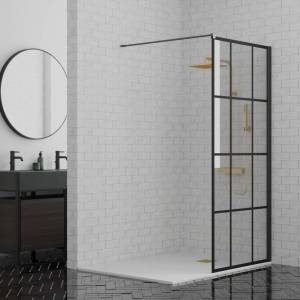 Боковая стенка Paini PAINI-WalkIN80G 80x195 см рисунок решетка