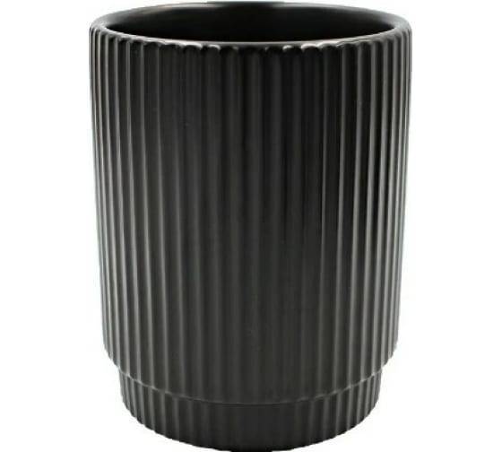 Стакан для зубных щёток Bath Plus Brevita CE2478DA-TB черный