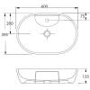Раковина beWash Bogen 88611180 антрацит, 60x39.5 фото 3