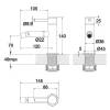 Смеситель для биде WHITECROSS Y Y1220CR хром фото 3