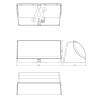 Уличный настенный светильник Escada 30002W/01LED WH фото 2