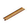 Профиль T-образный плоский Neexy pvl38-03 BAO брашированная (защитный лак) 270x2.5x0.8