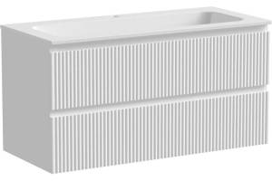 Тумба с раковиной Sancos SNOB R SNR100W