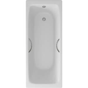 Чугунная ванна Delice Biove DLR220509R 170x75, с ручками, без ножек