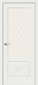 Межкомнатная дверь Bravo 066-0243 Прима-13.Ф2.0.0 White Matt 200x90