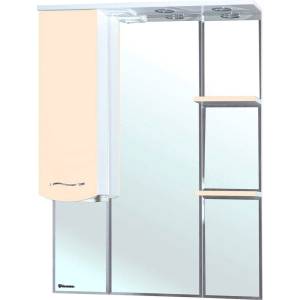Зеркало Bellezza Мари 85 L белое, бежевое