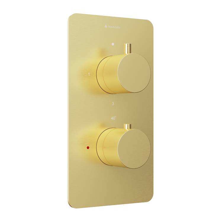 Смеситель для ванны Aqueduto Aceno ACE0350 шлифованное золото