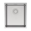 Мойка кухонная Paulmark Yuni 39 Uni YU39-BS Брашированная Сталь, 39x44