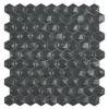 Мозаика Vidrepur Hex Nordic № 908 D Темно-Серый (на сетке) 30.7x31.7