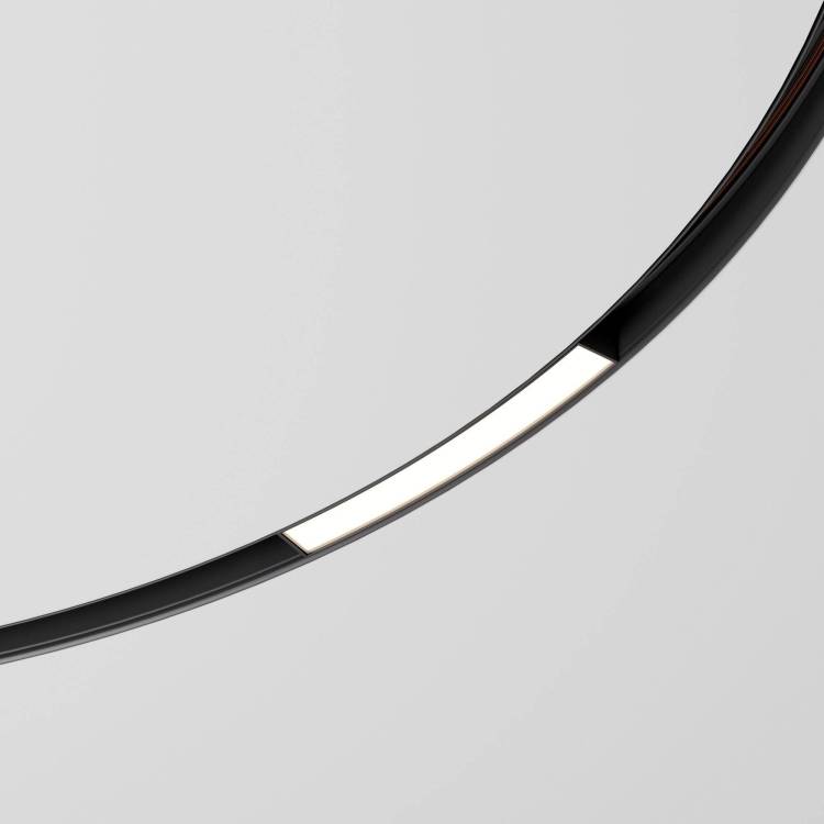 Трековый линейный светодиодный светильник Elektrostandard Slim Magnetic 85181/01 8W 4200K Planar черный