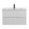 Тумба под раковину Cezares DUET-N-900-2C-SO-BL Bianco Lucido, 90x45.7x50