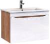 Тумба с раковиной Vigo Grani 60 подвесная, 1 ящик, дуб сонома