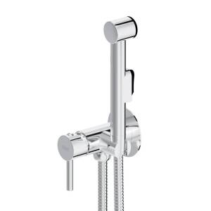 Гигиенический душ со смесителем Dorff Logic D3075000, встроенный, цвет хром