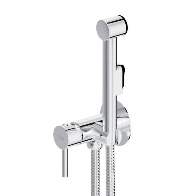 Гигиенический душ со смесителем Dorff Logic D3075000, встроенный, цвет хром
