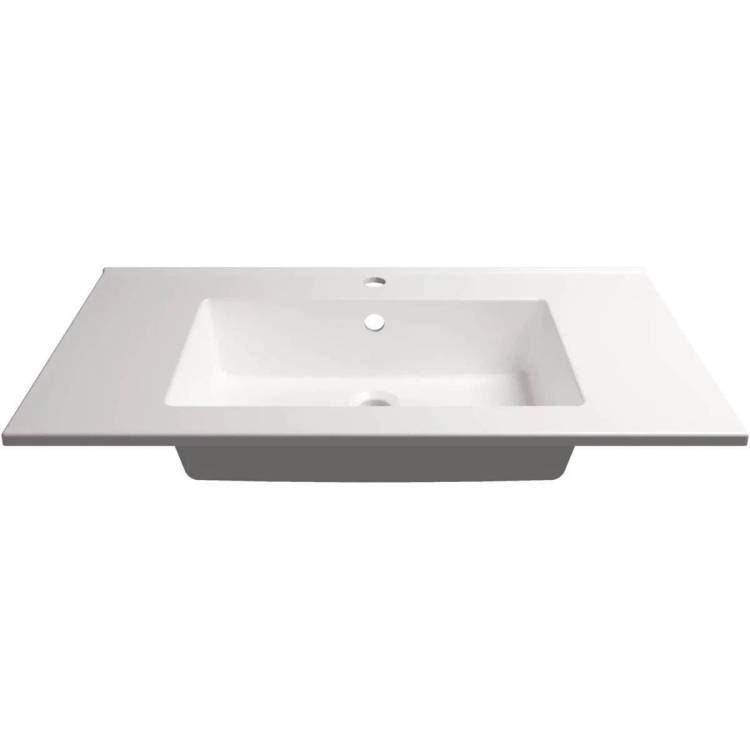 Раковина Uperwood Parma Premium 4538342002 белая глянцевая, 86x47.5