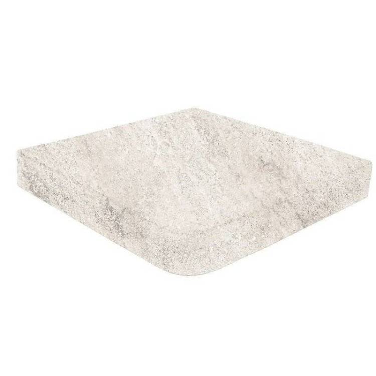Ступень Gresmanc Evolution Stone White 33x33