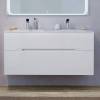 Тумба под раковину Jorno Modul 120 Mоl.01.122/P/W белый