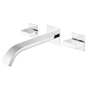 Смеситель для раковины Abber Wasserfall AF8612 скрытого монтажа, хром