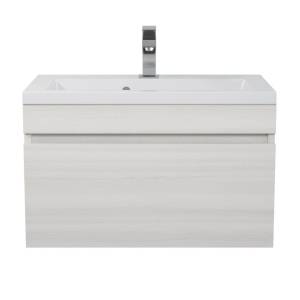 Тумба под раковину Uperwood Eva 3930213462 подвесная, выдвижной ящик, дуб харбор белый, 60 см Тумба под раковину Uperwood Eva 3930213462 подвесная, выдвижной ящик, дуб харбор белый, 60 см