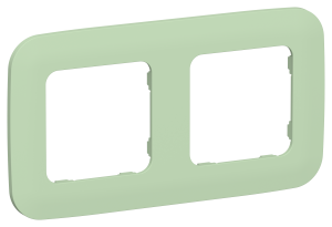 Рамка 2-постовая IEK Flite FI-M22-31-20-K93 фисташковый