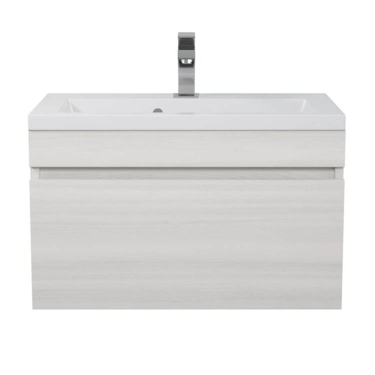Тумба под раковину Uperwood Eva 3930213462 подвесная, выдвижной ящик, дуб харбор белый, 60 см