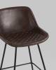 Стул полубарный Stool Group Деймон AV 463-H/coc-9005(PP) Коричневый фото 8
