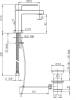 Смеситель для раковины Paini Dax-R 84CR211LRS фото 3