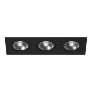 Встраиваемый светильник Lightstar Intero 111 Triple Quadro i837070707