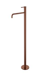 Смеситель для раковины Boheme Uno 107-CB напольный, Copper Brushed