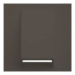 Лицевая панель для вывода кабеля Rikett 35170 CP капучино