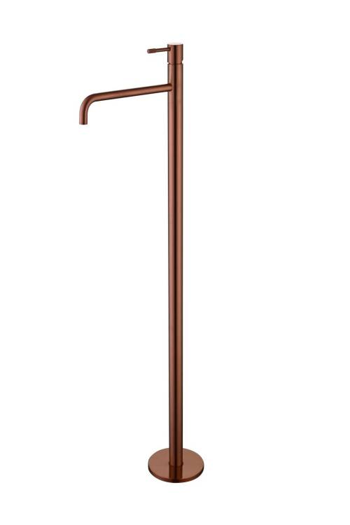 Смеситель для раковины Boheme Uno 107-CB напольный, Copper Brushed