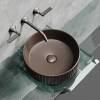 Раковина Ceramica Nova Element CN6057MDB темно-коричневая матовая фото 3