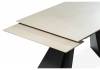 Стол Woodville Ливи 588024 creto forever beige, черный 140(200)x80x78 фото 6
