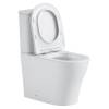 Унитаз компакт Black&White W-7792 7792W Безободковый Белый фото 2
